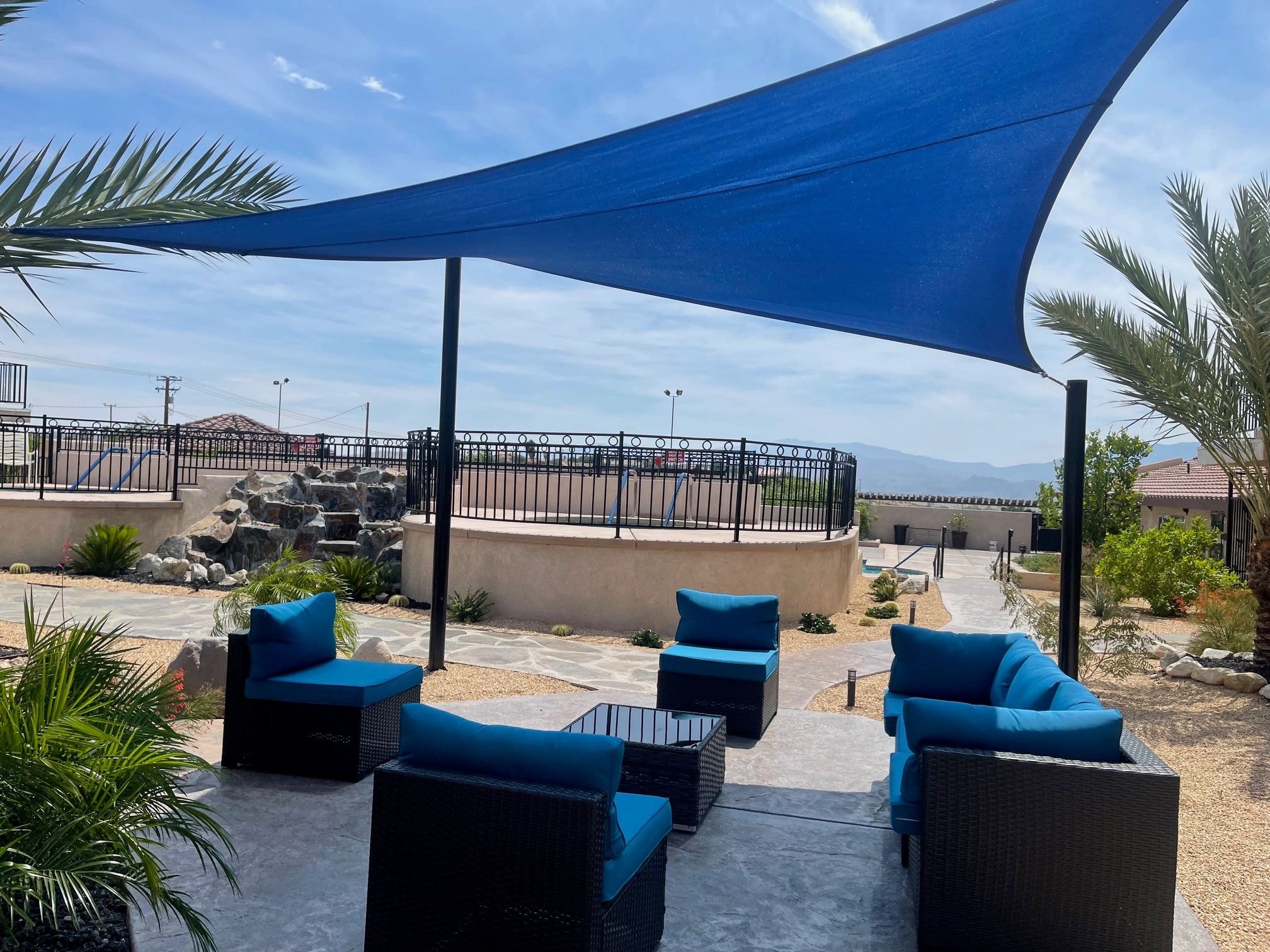 Outdoor pool at Relax Hotel Spa